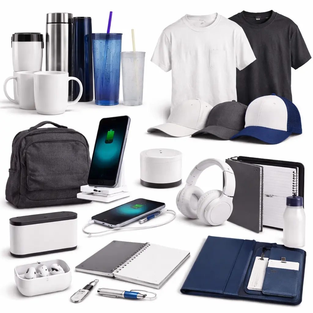 Colección de productos promocionales