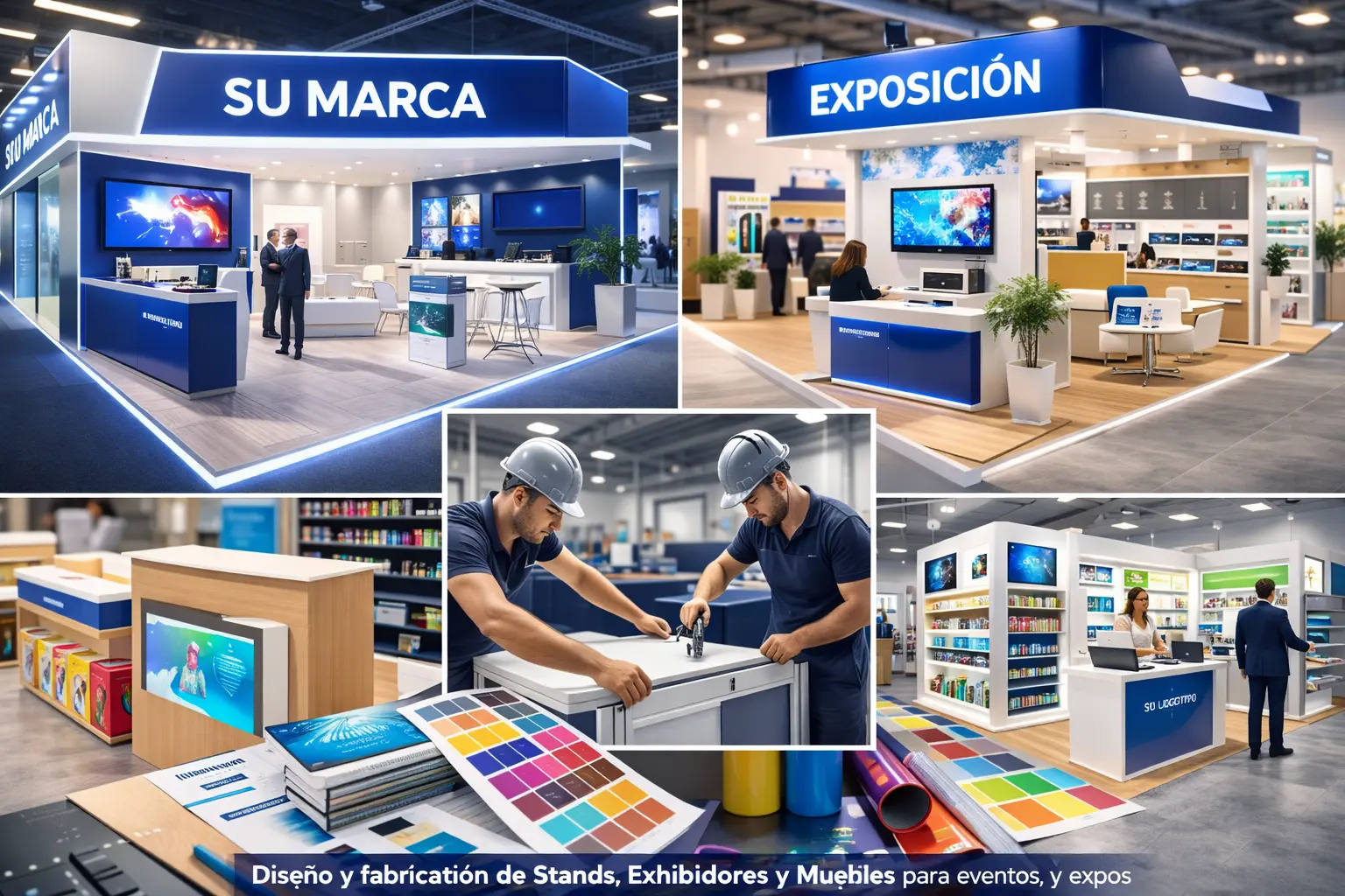Diseño y fabricación de Stands, Exhibidores y Muebles